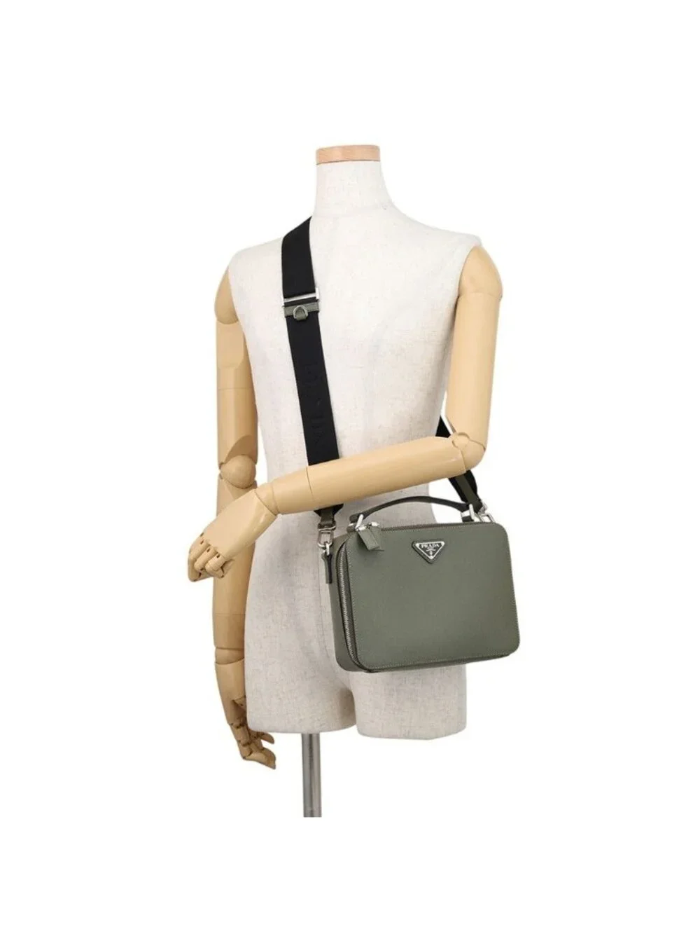 Prada Shoulder Bag Saffiano Leather 2-Way
